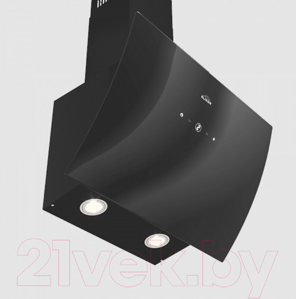 Изображение товара Вытяжка наклонная Elikor Wave 50 BK / 243077