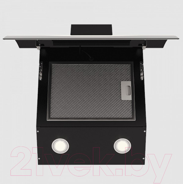 Изображение товара Вытяжка наклонная Elikor Wave 50 BK / 243077