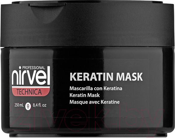 Изображение товара Маска для волос Nirvel Keratin восстанавливающая (250мл)