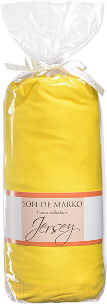 Изображение товара Простыня Sofi de Marko Роланд 160x200x30 / ПР-РЛ-160x200x30жл (желтый)