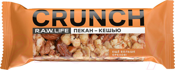 Изображение товара Набор протеиновых батончиков R.A.W. Life Crunch Пекан-Кешью (12x30г)