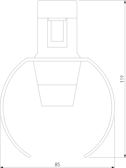 Изображение товара Трековый светильник Elektrostandard Esthetic Magnetic 85120/01 6W 3000K (черный)