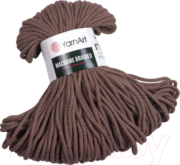 Изображение товара Пряжа для вязания Yarnart Macrame Braided 55% хлопок, 45% полиэстер / 791 (67м)