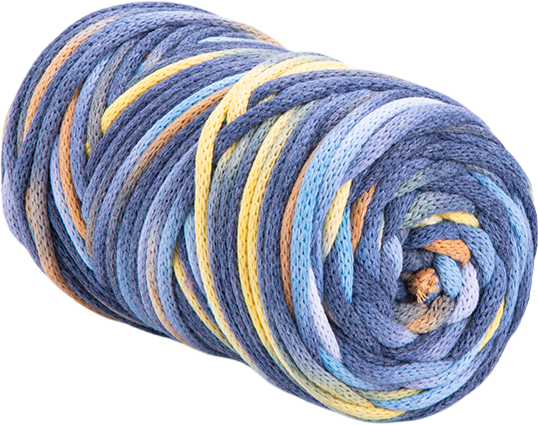 Изображение товара Пряжа для вязания Yarnart Macrame Cord 3мм 60% хлопок, 40 вискоза/полиэстер / 915 (85м)