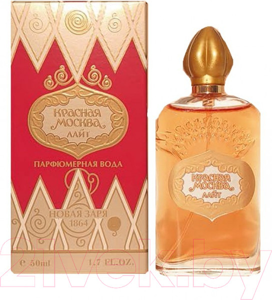 Изображение товара Парфюмерная вода Новая Заря Красная Москва Лайт (50мл)