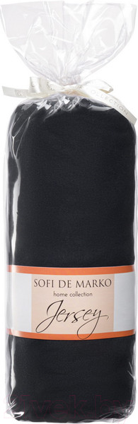 Изображение товара Простыня Sofi de Marko Роланд 160x200x30 / ПР-РЛ-160x200x30чр (черный)