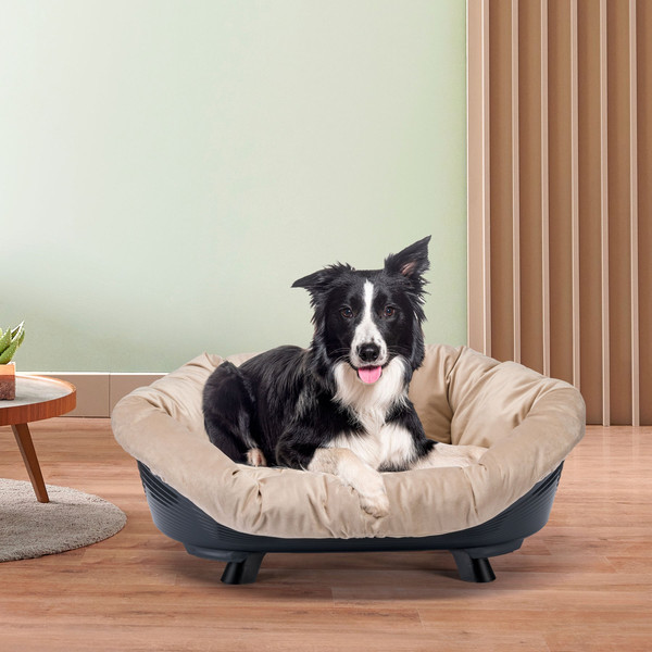 Изображение товара Лежанка для животных Ferplast Throne 8 / 70158017 (черный)