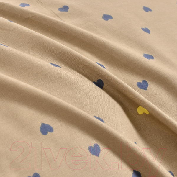 Изображение товара Комплект постельного белья Sofi de Marko Лайки Евро / Евро-5671 (шоколадный)