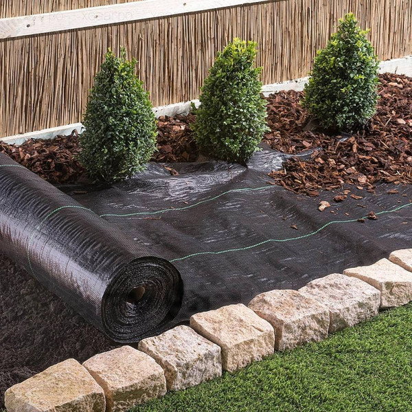 Изображение товара Укрывной материал GreenTerra Агроткань UV 100 г/м2 3.2x100м (черный)