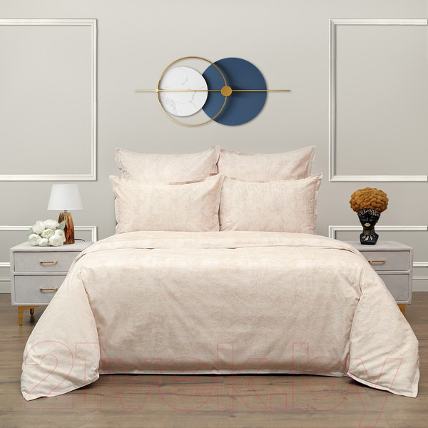 Изображение товара Комплект постельного белья Sofi de Marko Стефани Евро / Евро-Ст-кр (кремовый)