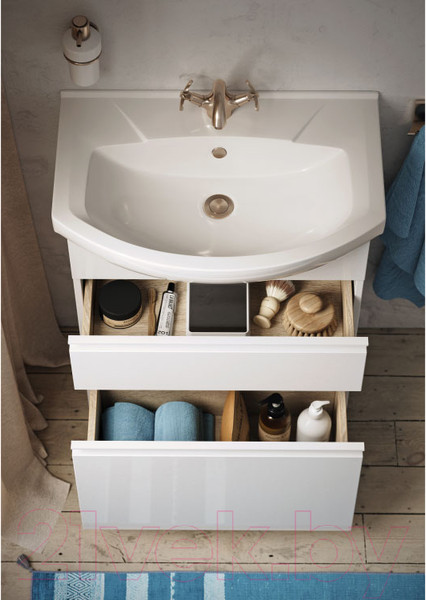 Изображение товара Тумба под умывальник Aqwella Rodos ROD01062N