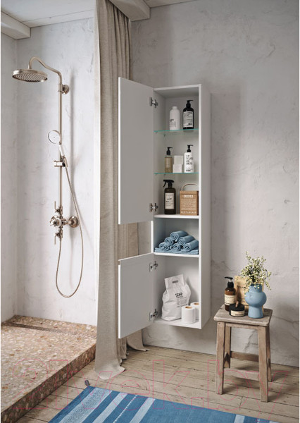 Изображение товара Шкаф-пенал для ванной Aqwella Rodos / ROD0535