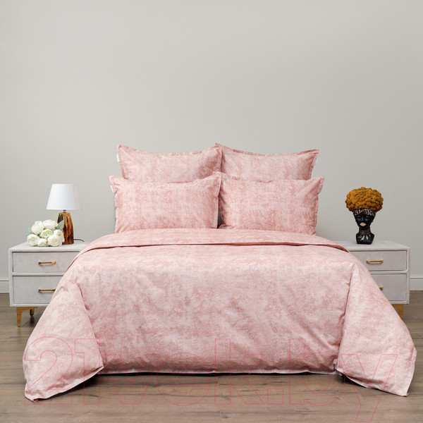 Изображение товара Комплект постельного белья Sofi de Marko Стефани 1.6 / 1.6-Ст-пд (пудровый)