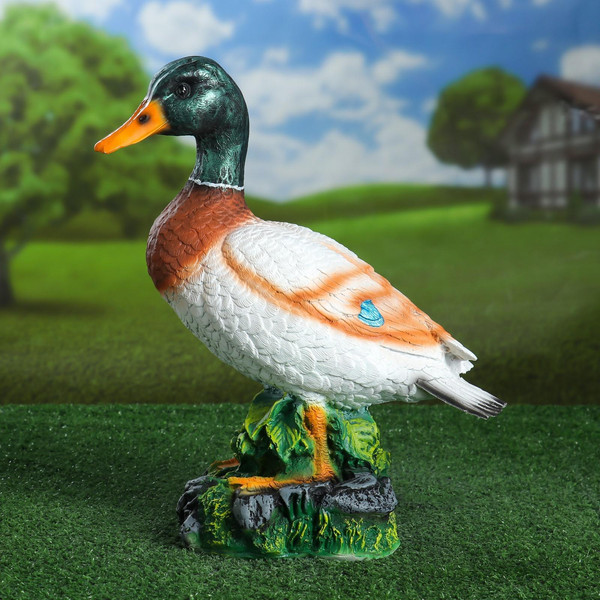 Изображение товара Фигурка для сада Хорошие сувениры Селезень большой / 1119151