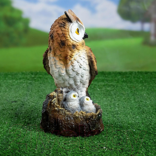 Изображение товара Фигурка для сада Хорошие сувениры Семейство сов / 4160858