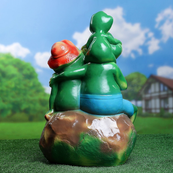 Изображение товара Фигурка для сада Хорошие сувениры Семья лягушек большие / 3808060