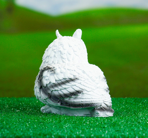 Изображение товара Фигурка для сада Хорошие сувениры Совушка малая / 3242434 (белый)