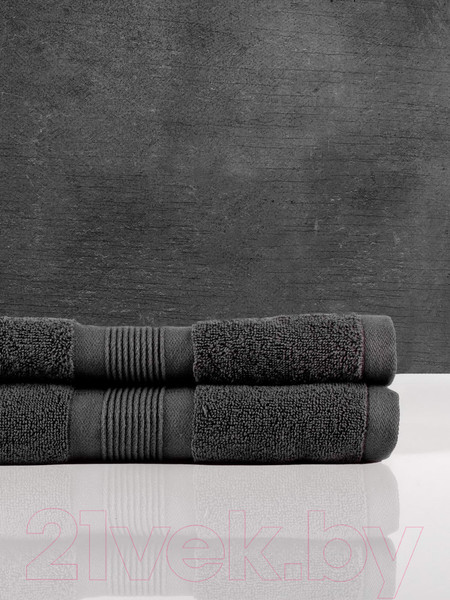 Изображение товара Полотенце Sofi de Marko Mon 50x90 / Пол-Мон-50x90ан (антрацит)