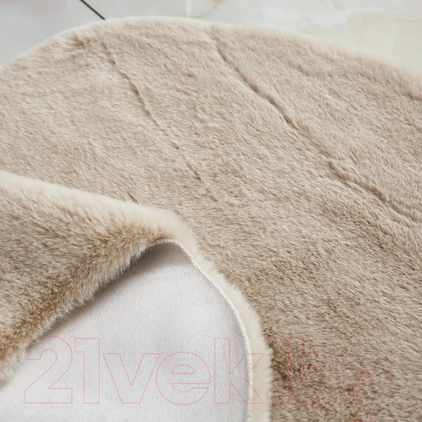 Изображение товара Коврик Sofi de Marko Плюшевый 60х90 / Ков-П-Бж-60x90 (бежевый)
