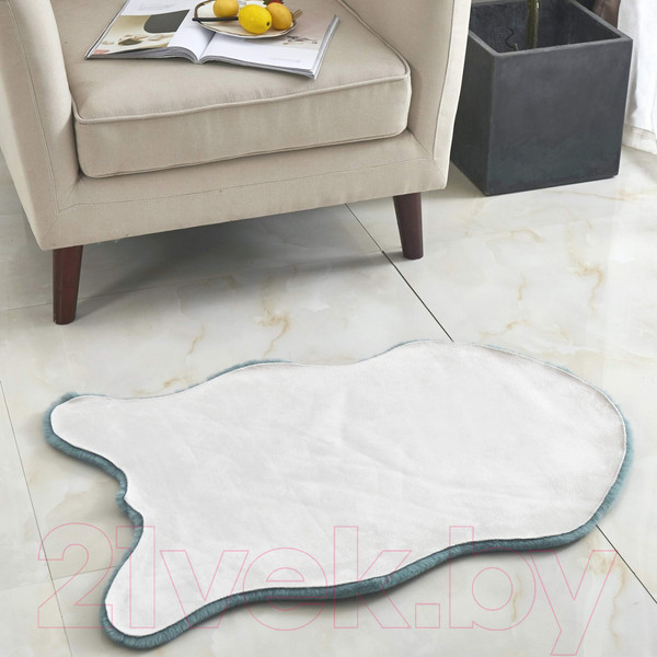 Изображение товара Коврик Sofi de Marko Плюшевый 60х90 / Ков-П-З-60x90 (зеленый)