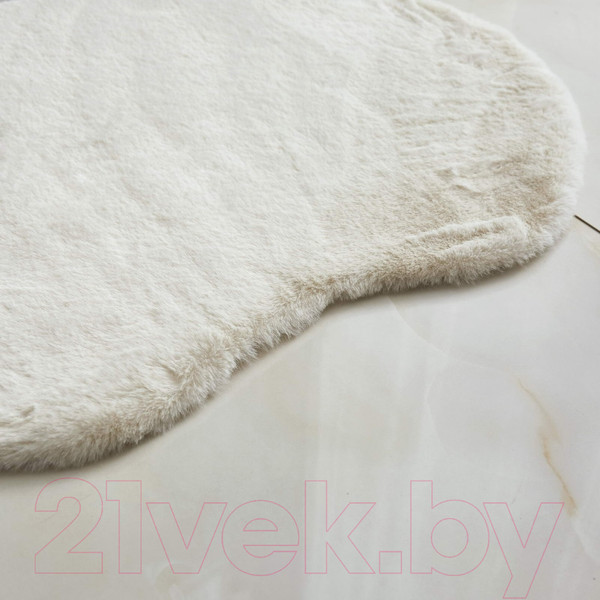 Изображение товара Коврик Sofi de Marko Плюшевый 60х90 / Ков-П-К-60x90 (кремовый)