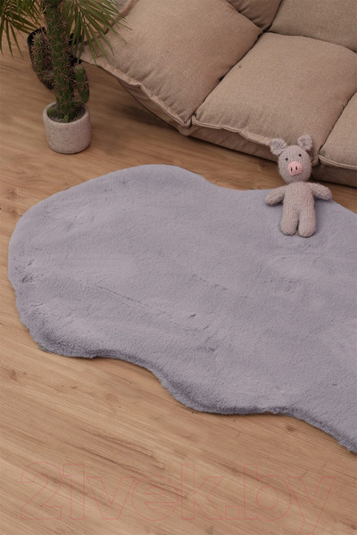 Изображение товара Коврик Sofi de Marko Плюшевый 60х90 / Ков-П-Пл-60x90 (пепельно-лиловый)