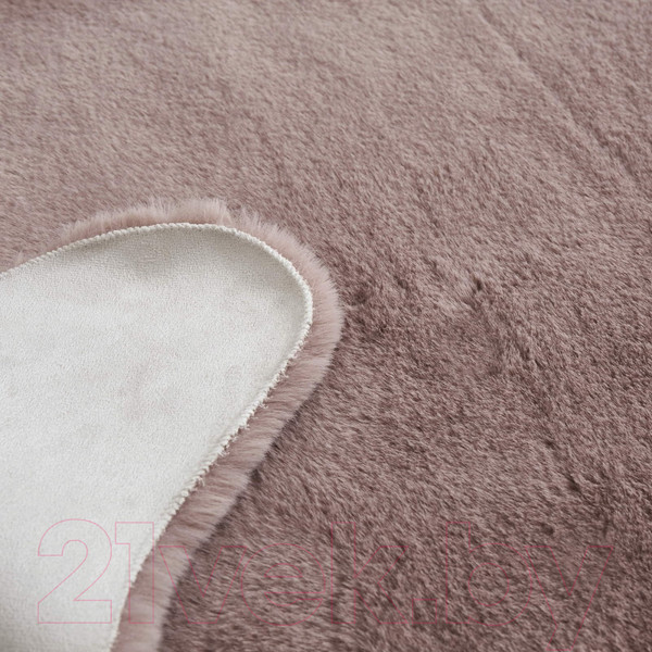 Изображение товара Коврик Sofi de Marko Плюшевый 60х90 / Ков-П-Пр-60x90 (пепельно-розовый)