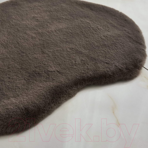 Изображение товара Коврик Sofi de Marko Плюшевый 60х90 / Ков-П-Ш-60x90 (шоколадный)