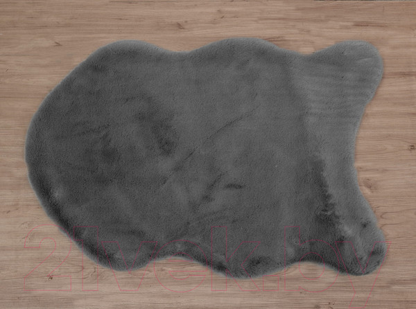 Изображение товара Коврик Sofi de Marko Плюшевый 80х120 / Ков-П-Ан-80x120 (антрацит)