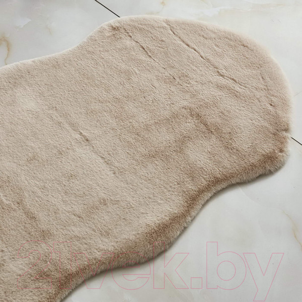 Изображение товара Коврик Sofi de Marko Плюшевый 80х120 / Ков-П-Бж-80x120 (бежевый)