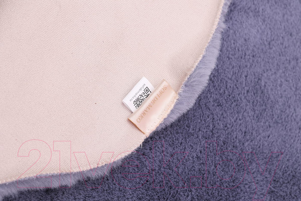 Изображение товара Коврик Sofi de Marko Плюшевый 80х120 / Ков-П-Ф-80x120 (фиолетовый)