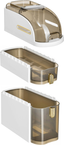 Изображение товара Шкаф-органайзер для ванной Saniteco TPP1001-3 (45х41х18)