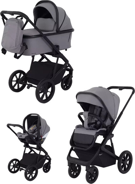 Изображение товара Детская универсальная коляска Rant Basic Nexus 3 в 1 / RA107 (облако/серый)