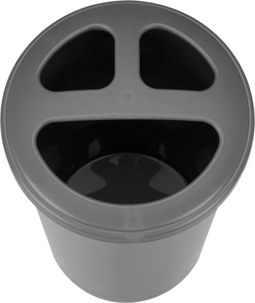 Изображение товара Стакан для зубной щетки и пасты Econova Scandi / 435240611 (серый)