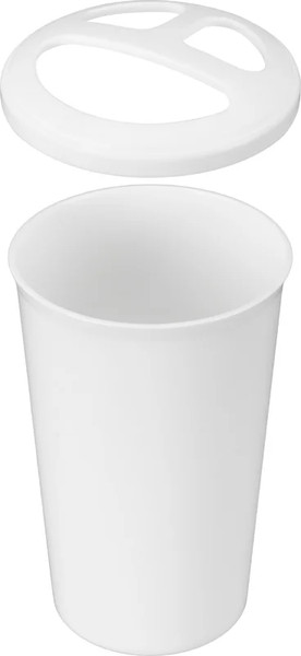 Изображение товара Стакан для зубной щетки и пасты Econova Scandi / 435240616  (белый)