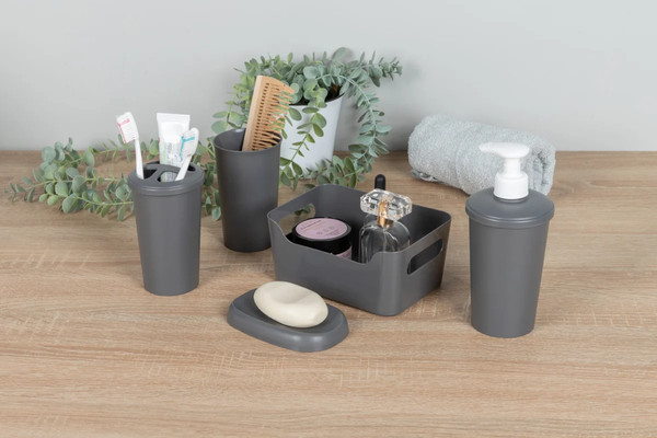 Изображение товара Дозатор для жидкого мыла Econova Scandi / 435240711 (серый)