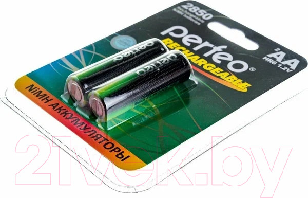 Изображение товара Комплект аккумуляторов Perfeo AA2850mAh/2BL / PF AA2850/2BL PL