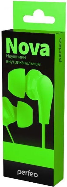 Изображение товара Наушники Perfeo Nova / PF_A4925 (зеленый)