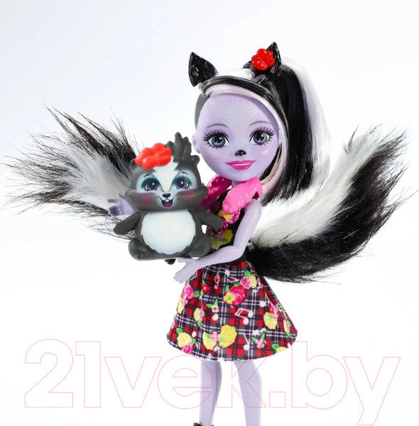 Изображение товара Кукла с аксессуарами Mattel Энчантималс с любимым зверьком / 5195123