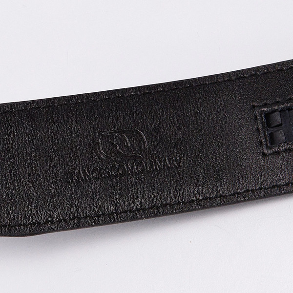 Изображение товара Ремень мужской Francesco Molinary 939-MTS14101-S-BLK (черный)