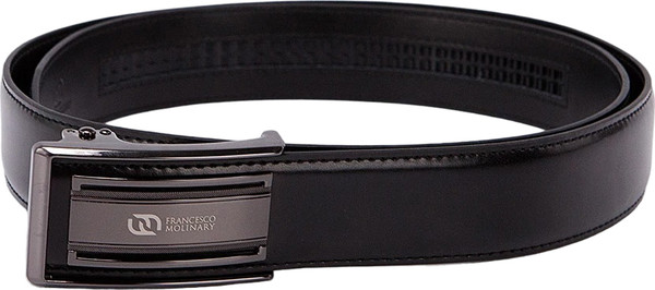 Изображение товара Ремень мужской Francesco Molinary 939-MTS14101-S-BLK (черный)