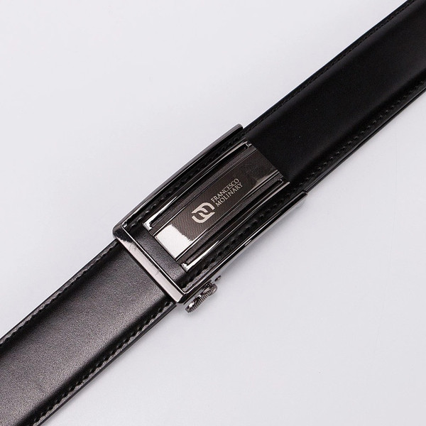 Изображение товара Ремень мужской Francesco Molinary 939-MTS14101-S-BLK (черный)