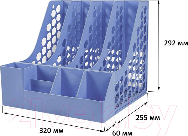 Изображение товара Органайзер настольный Hua Jie HJ78981 (синий)