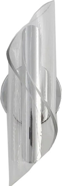 Изображение товара Бра Estares Lumiera 10W I-ON/OFF-215x90x80-CHROME/CLEAR-220-IP20