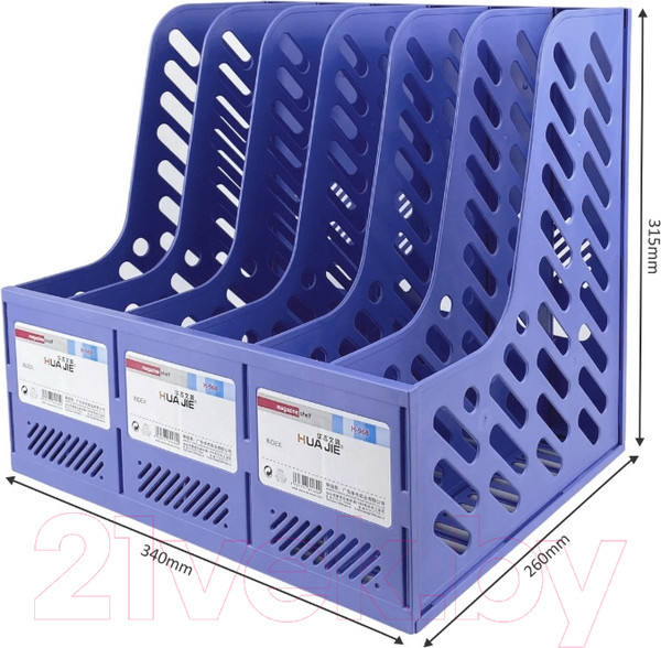 Изображение товара Лоток для бумаг Hua Jie H968 (синий)
