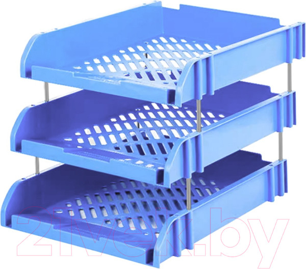 Изображение товара Лоток для бумаг Hua Jie H813 (синий)