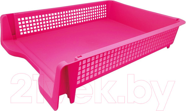 Изображение товара Лоток для бумаг Hua Jie HJ1933 (розовый)