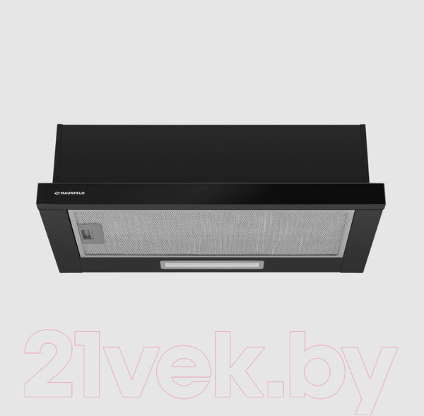 Изображение товара Вытяжка телескопическая Maunfeld Clyde 60 (черное стекло)