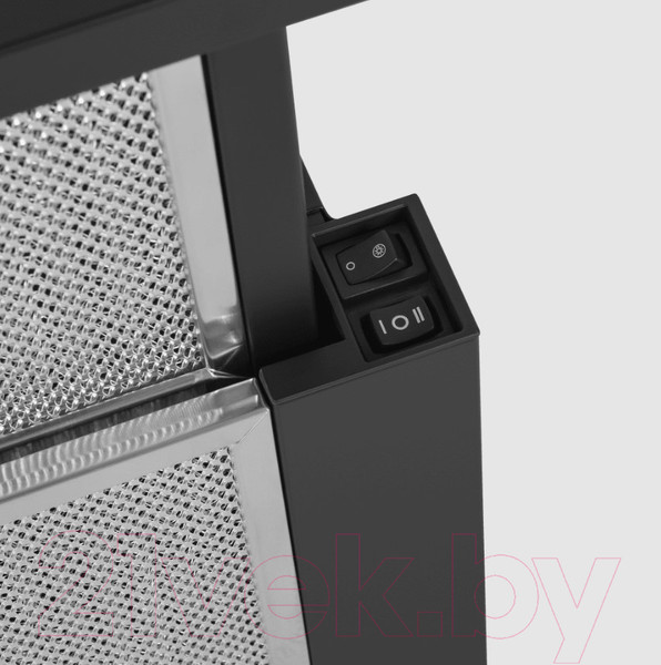 Изображение товара Вытяжка телескопическая Maunfeld Clyde 60 (черное стекло)