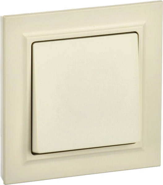 Изображение товара Выключатель IEK Brite BR-V10-0-10-K10-F (бежевый)